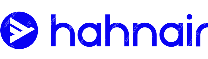 Hahn Air Hahn Air logo with name