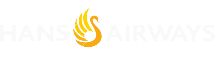 Hans Airways Hans Airways logo with name (dark)