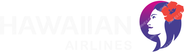 Hawaiian Airlines Hawaiian Airlines logo with name (dark)