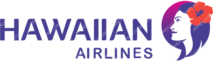 Hawaiian Airlines Hawaiian Airlines logo with name