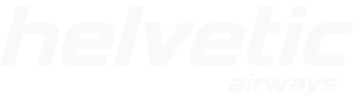 Helvetic Airways Helvetic Airways logo with name (dark)