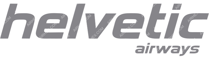 Helvetic Airways Helvetic Airways logo with name