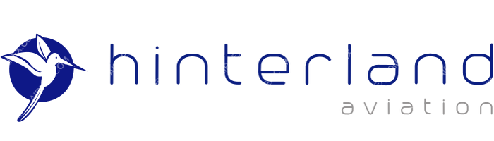 Hinterland Aviation Hinterland Aviation logo with name