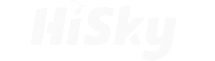 HiSky Europe HiSky Europe logo with name (dark)