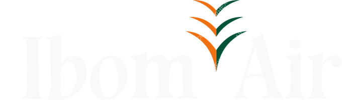 Ibom Air Ibom Air logo with name (dark)