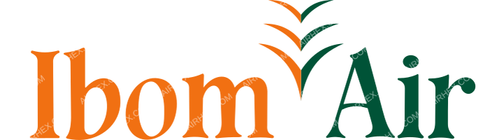 Ibom Air Ibom Air logo with name