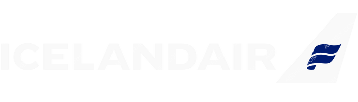 Icelandair Icelandair logo with name (dark)