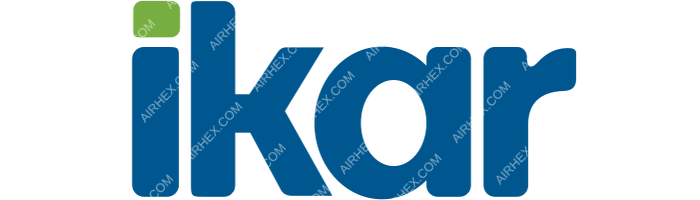 Ikar Ikar logo with name