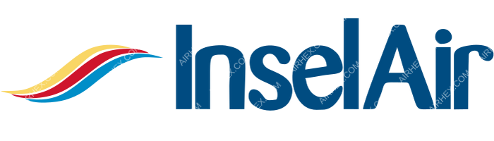 Insel Air Aruba Insel Air Aruba logo with name (dark)