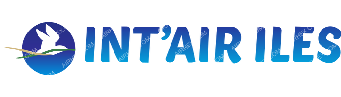 Int'Air Iles Int'Air Iles logo with name (dark)