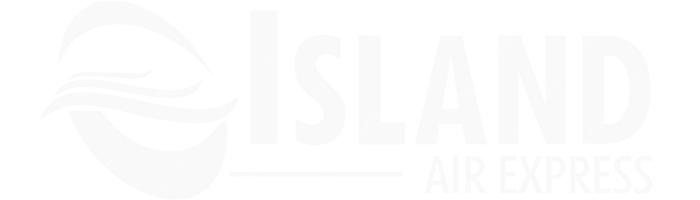 Island Air Express Island Air Express logo with name (dark)