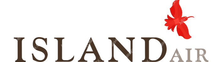 Island Air (Hawaii) Island Air (Hawaii) logo with name (dark)