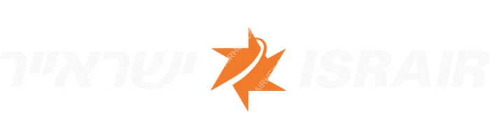 Israir Airlines Israir Airlines logo with name (dark)