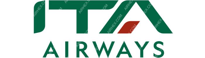 ITA - Italia Trasporto Aereo ITA - Italia Trasporto Aereo logo with name