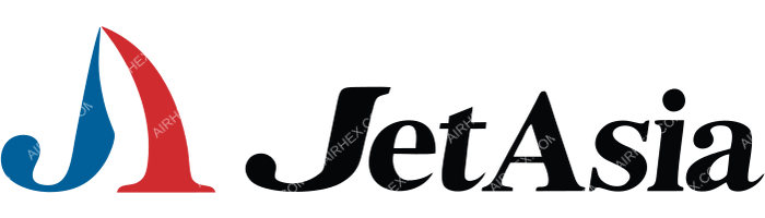 Jet Asia Airways Jet Asia Airways logo with name