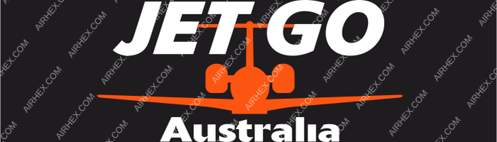 Jetgo Australia Jetgo Australia logo with name (dark)