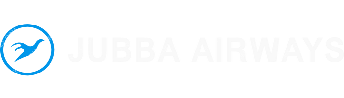 Jubba Airways Jubba Airways logo with name (dark)