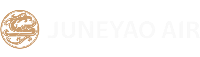 Juneyao Airlines Juneyao Airlines logo with name (dark)