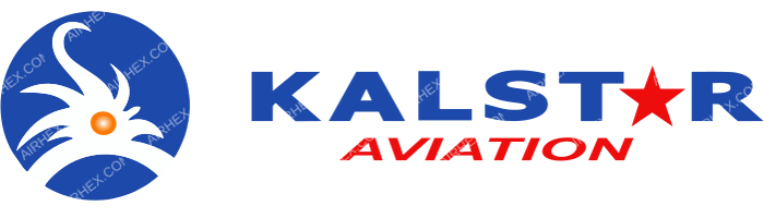 Kalstar Aviation Kalstar Aviation logo with name