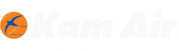 Kam Air Kam Air logo with name (dark)