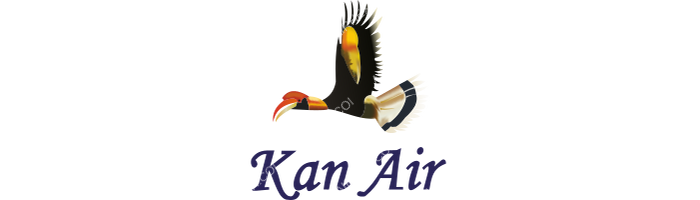 Kan Air Kan Air logo with name