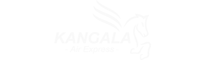 Kangala Air Express Kangala Air Express logo with name (dark)