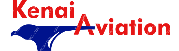 Kenai Aviation Kenai Aviation logo with name