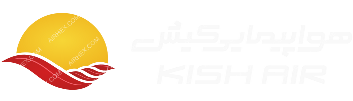 Kish Air Kish Air logo with name (dark)