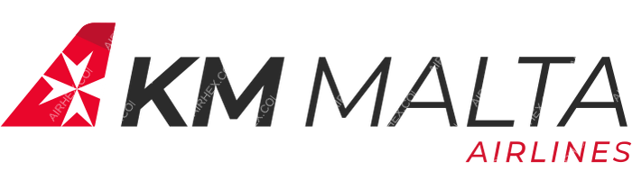 KM Malta Airlines KM Malta Airlines logo with name