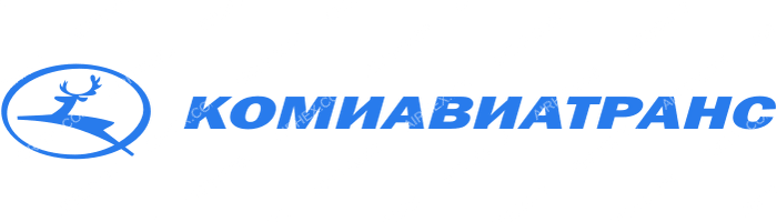 Komiaviatrans Komiaviatrans logo with name