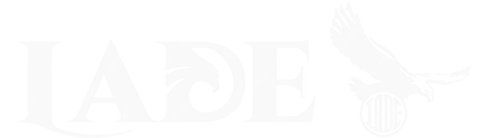 LADE LADE logo with name (dark)