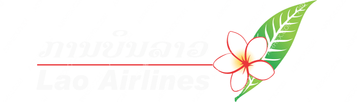 Lao Airlines Lao Airlines logo with name (dark)