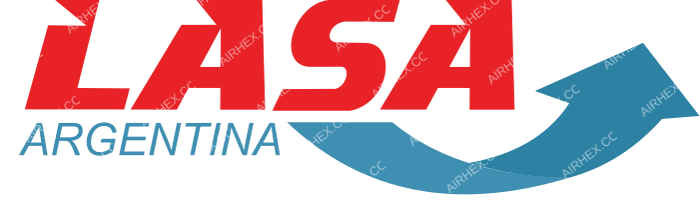 LASA Líneas Aéreas LASA Líneas Aéreas logo with name