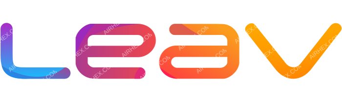 LEAV Aviation LEAV Aviation logo with name