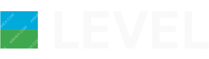 Level Level logo with name (dark)