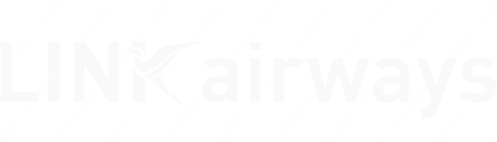 Link Airways Link Airways logo with name (dark)