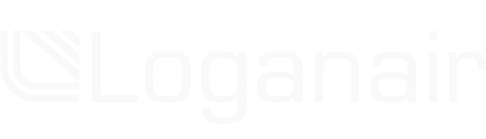 Loganair Loganair logo with name (dark)