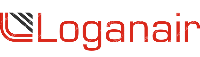 Loganair Loganair logo with name