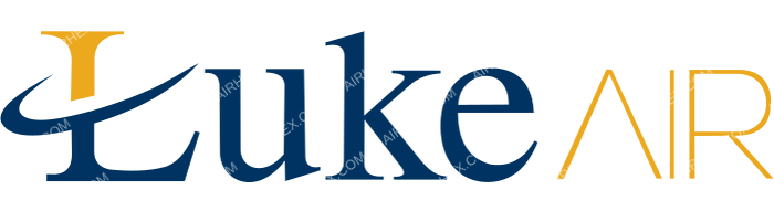 Luke Air Luke Air logo with name