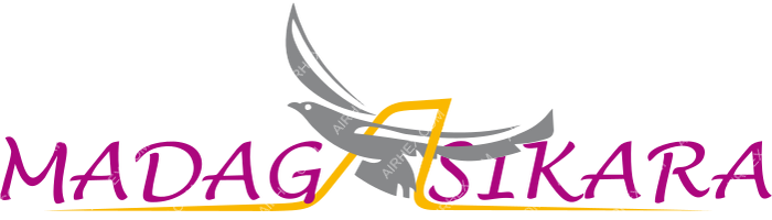 Madagasikara Airways Madagasikara Airways logo with name