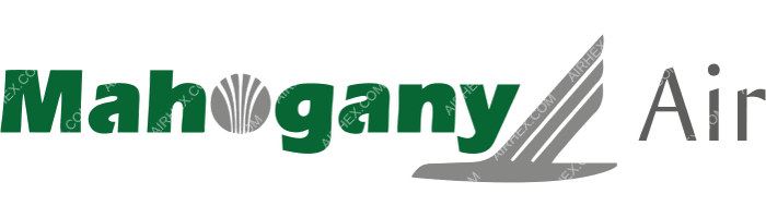 Mahogany Air Mahogany Air logo with name (dark)