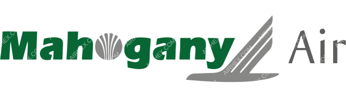 Mahogany Air Mahogany Air logo with name