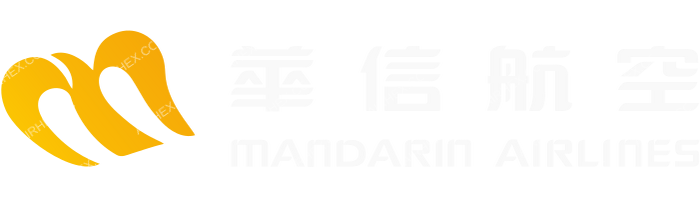 Mandarin Airlines Mandarin Airlines logo with name (dark)