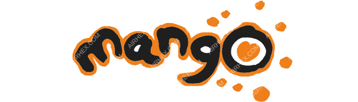 Mango Mango logo with name (dark)