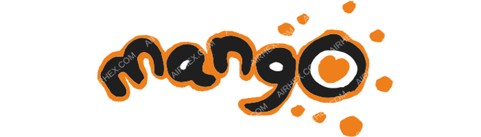Mango Mango logo with name