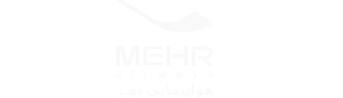 Mehr Airways Mehr Airways logo with name (dark)