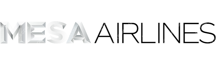 Mesa Airlines Mesa Airlines logo with name