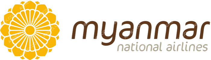 Myanmar National Airlines Myanmar National Airlines logo with name