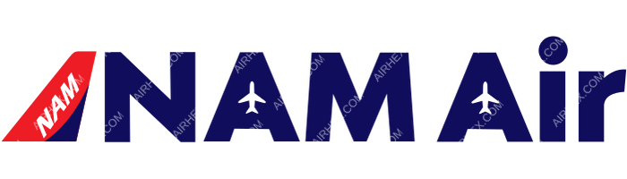 NAM Air NAM Air logo with name