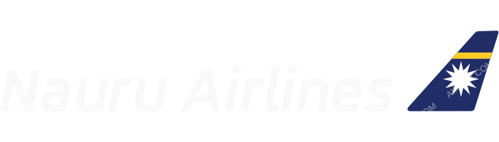 Nauru Airlines Nauru Airlines logo with name (dark)